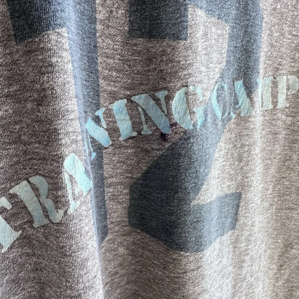 Vintage Dallas Cowboys Training Camp #12 Champion T-Shirt Medium Gray USA